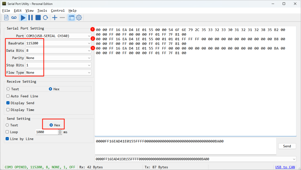 Serial Port Utility Program